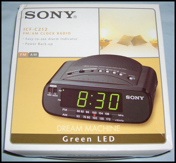 Sony ICF C212 - clock radio