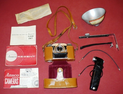 Vintage Ansco Regent Camera Lot