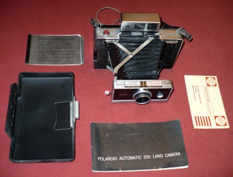 Polaroid 250 Land Camera Lot